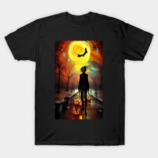 Halloween digital painting T-Shirt